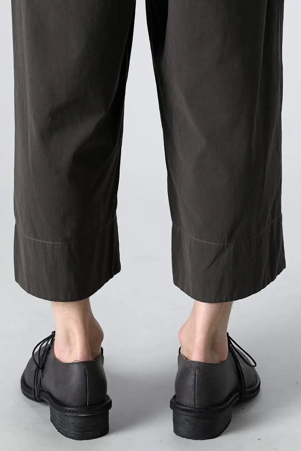 Dry Cotton Wide-Cropped Pants  Olive Drab
