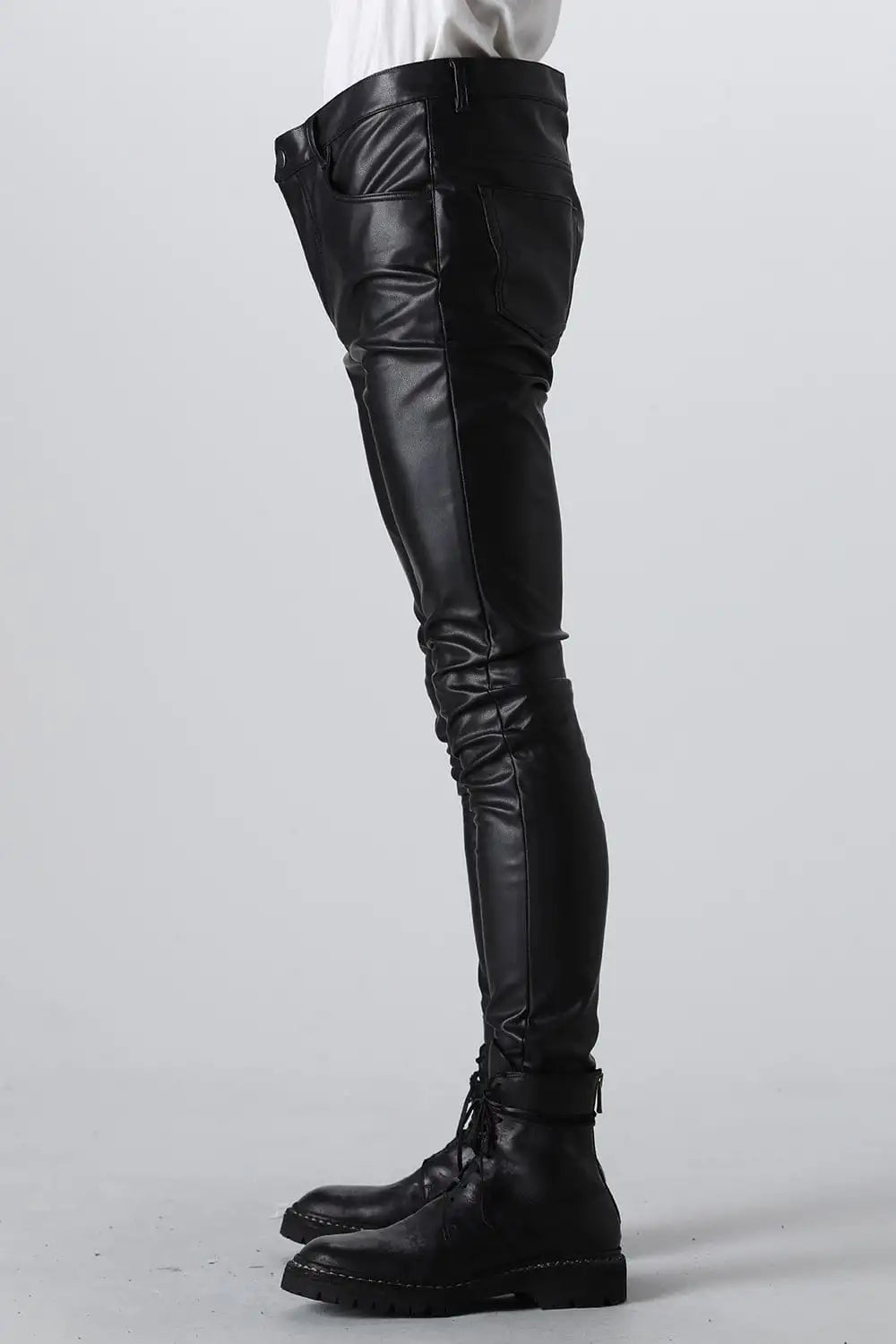 Washable Vegan Leather Leggings Pants