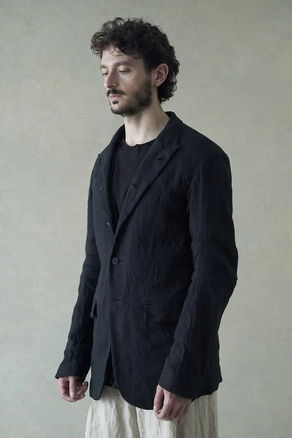 Jacket linen / japanese paper