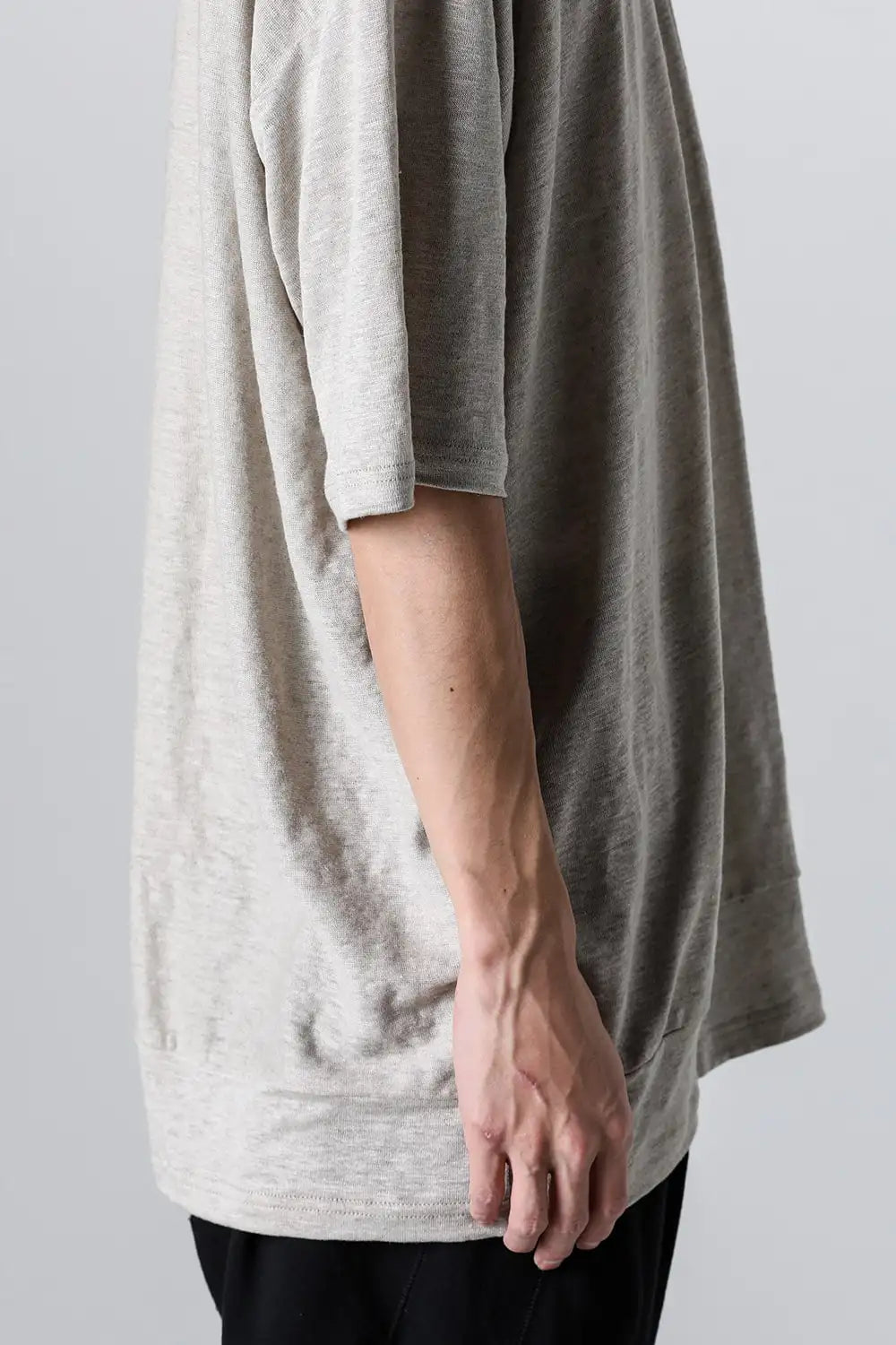 Layered Short Sleeve Reversible T-shirt
