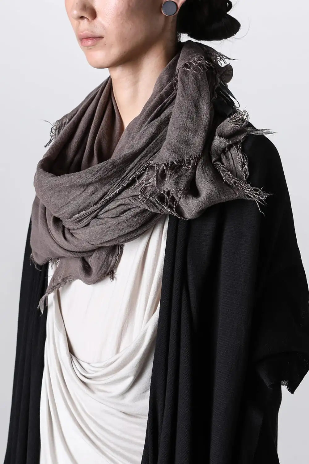 Rayon Silk Stole Sand