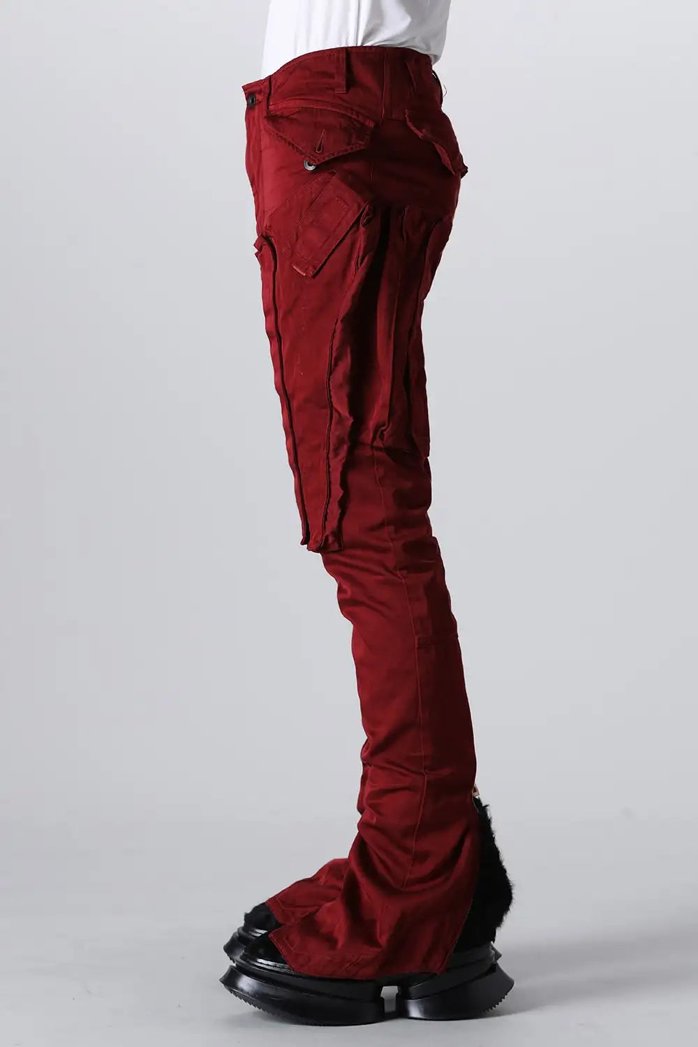 Tactical Skinny Pants  Red