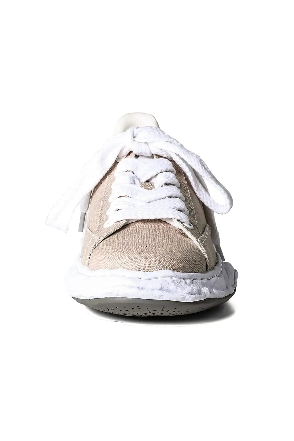 CHARLES Original sole canvas Low-cut sneakers Beige