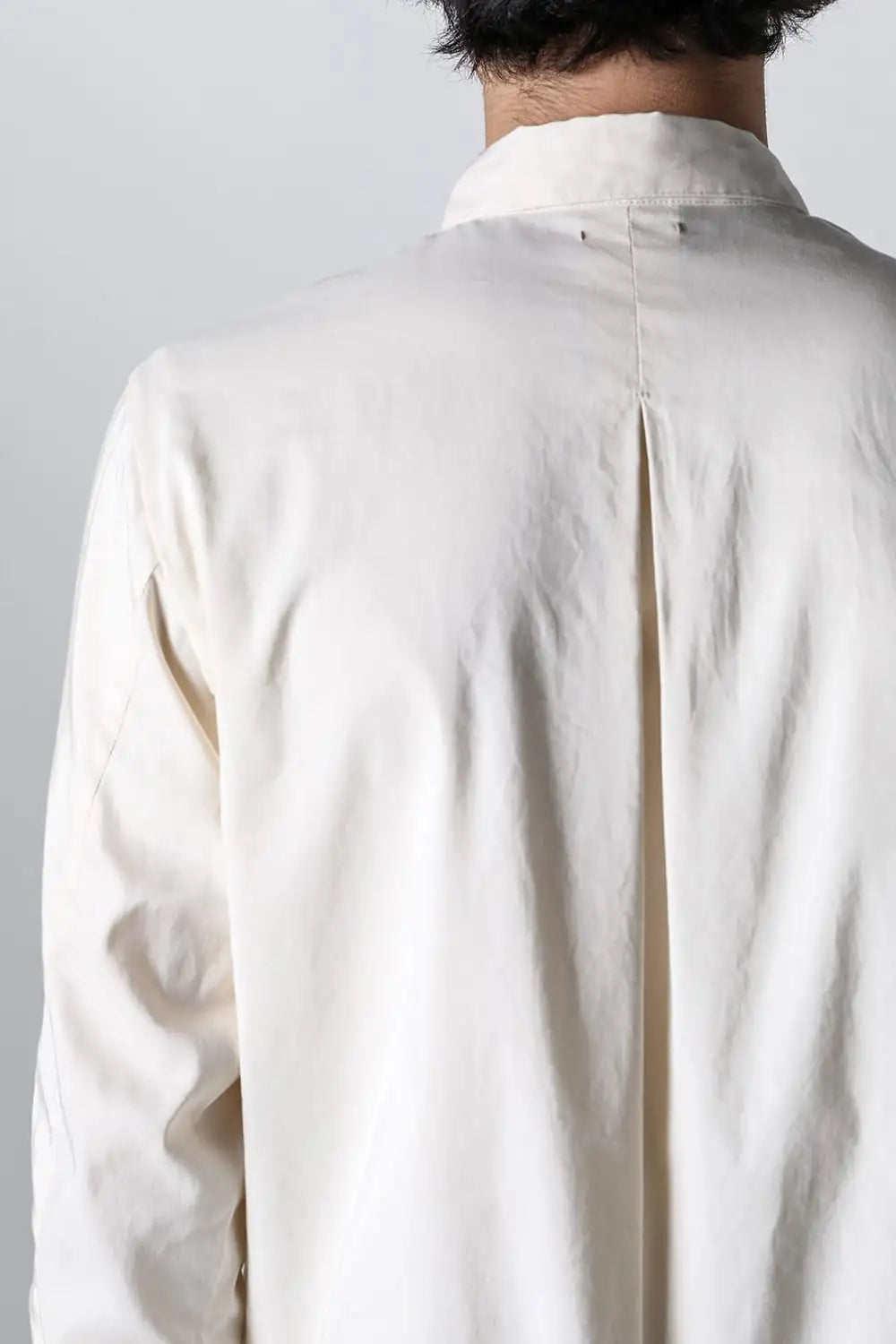 24SS-S1-SC : Yokeless Shirt Silk Cotton