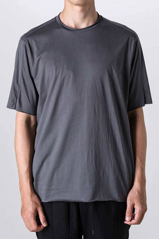 Sea Island cotton Short Sleeve T-shirt Gray
