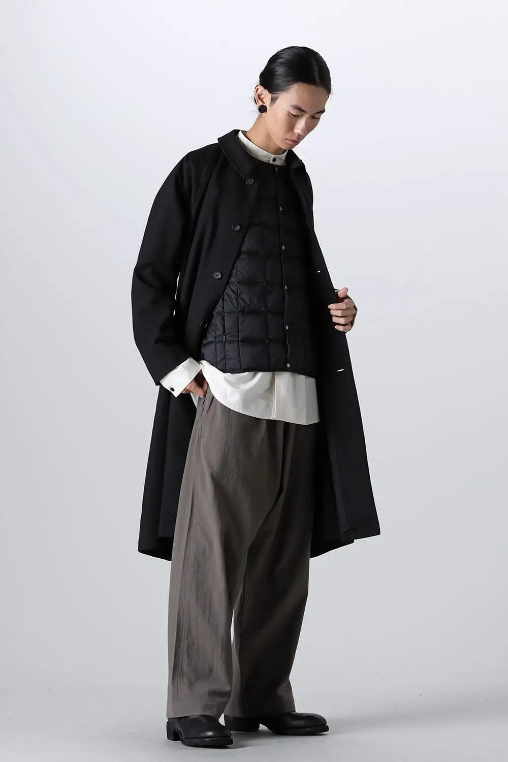 TAION × narifuri CREW NECK CYCLE DOWN VEST