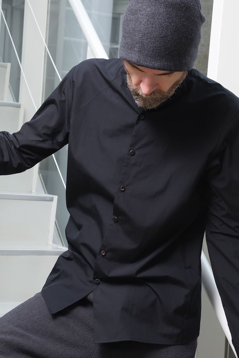 Shirt 170/2 SUVIN cotton Black