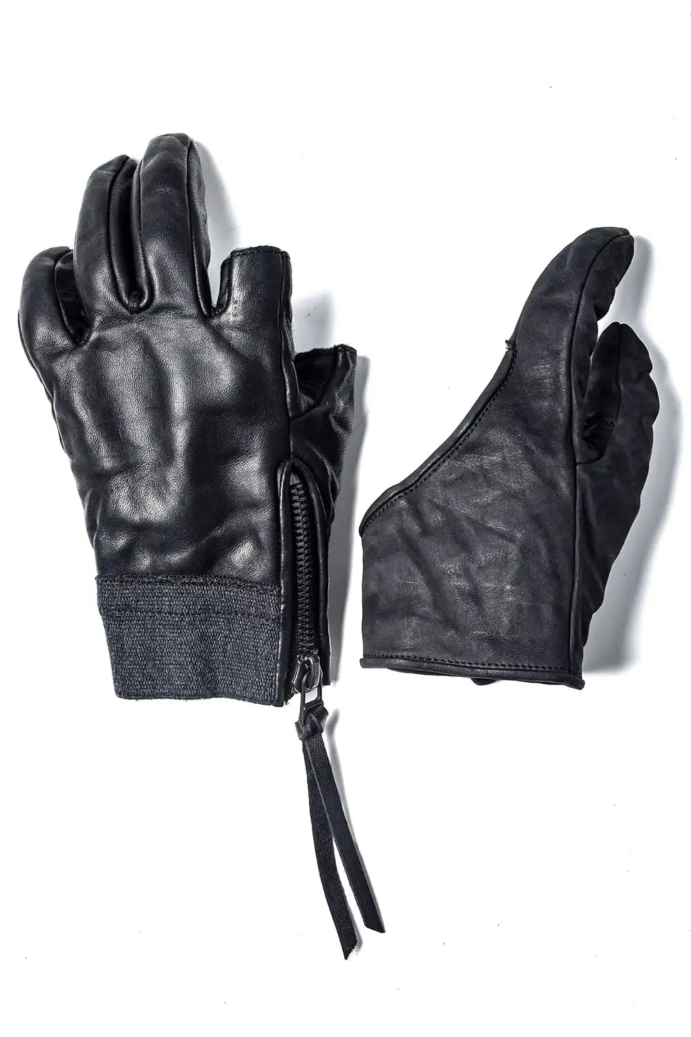 The Viridi-anne x D.HYGEN Collaboration Horse Leather Layered Gloves