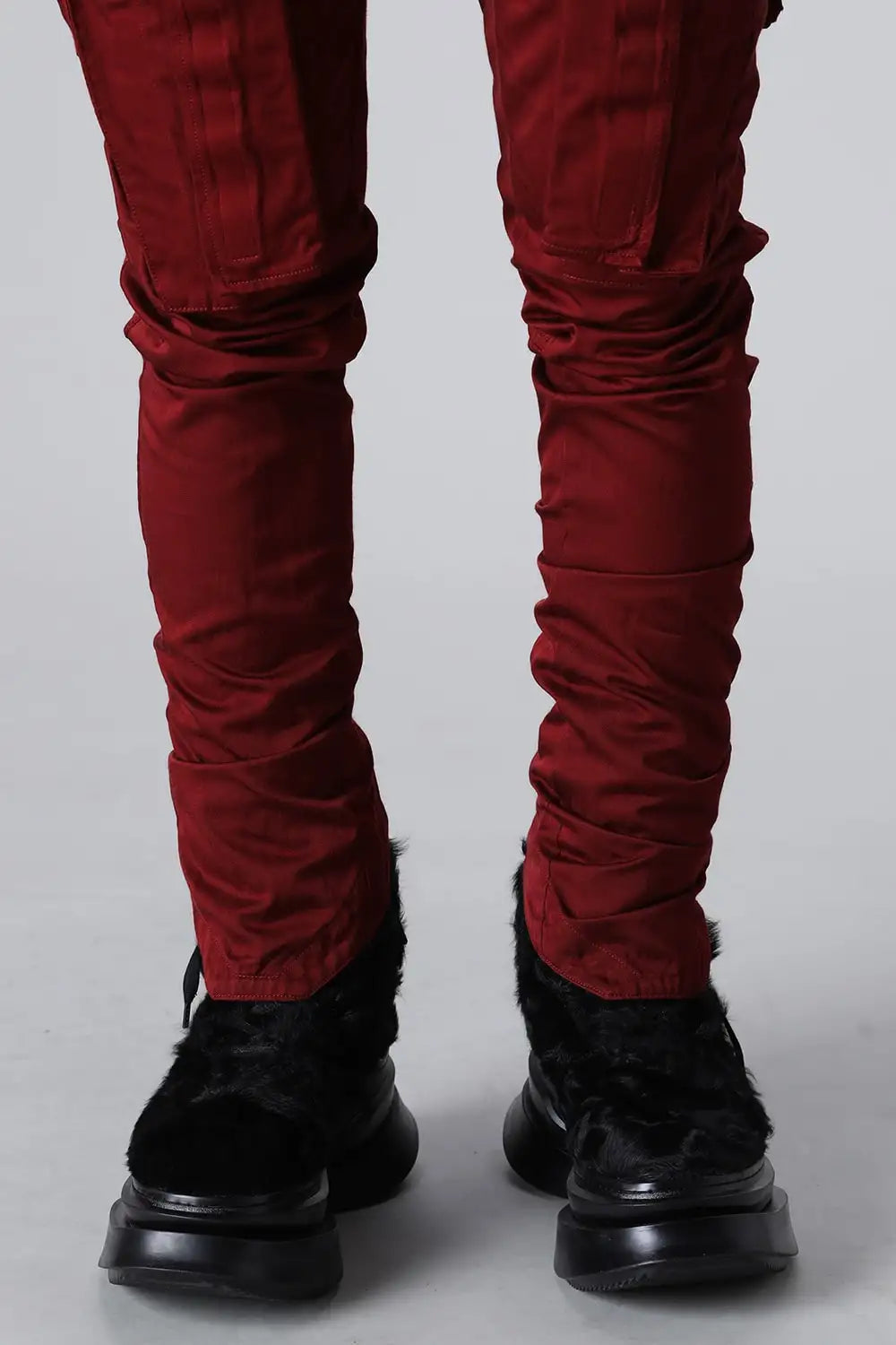 Tactical Skinny Pants Red