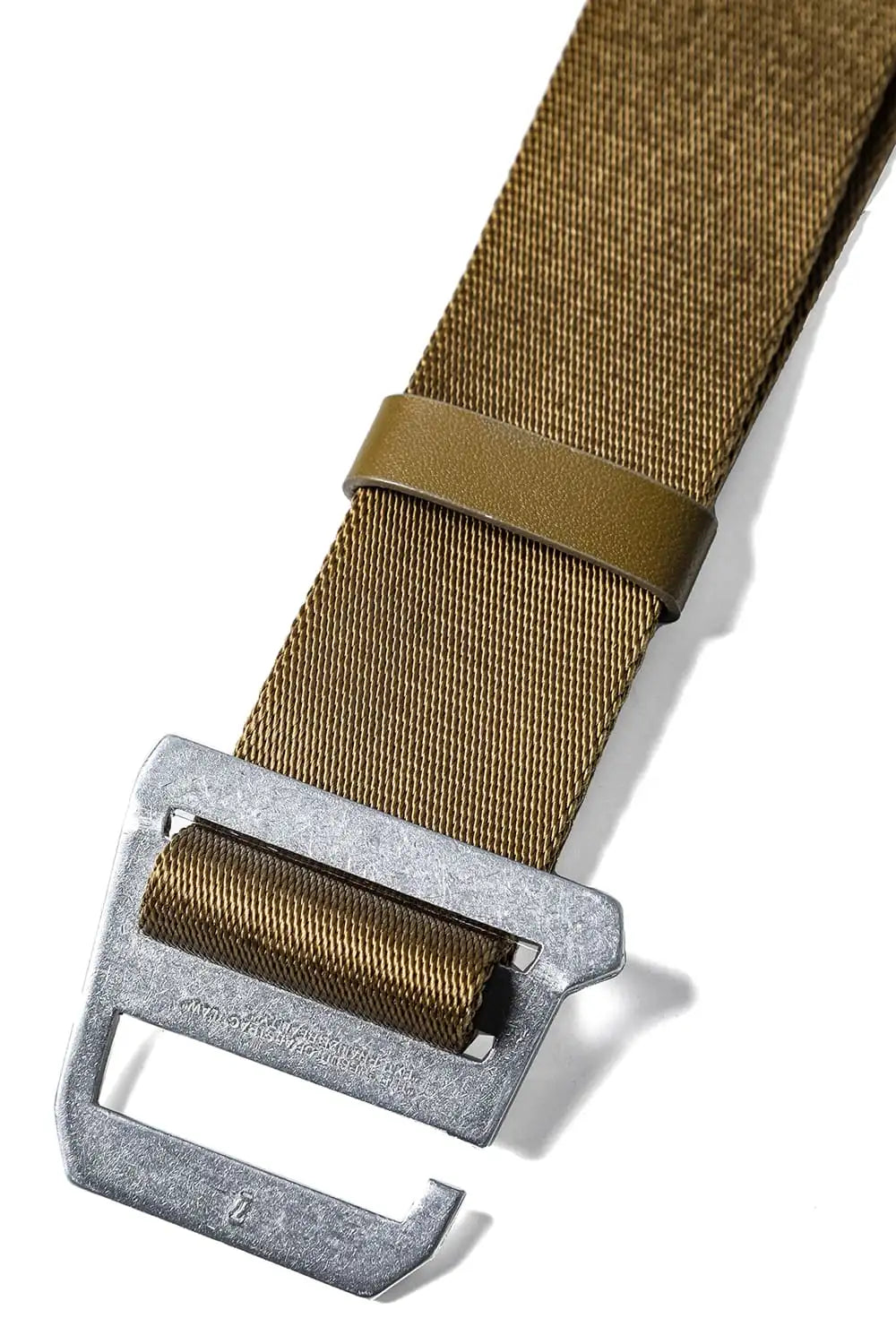 Nylon Tape Belt Umber