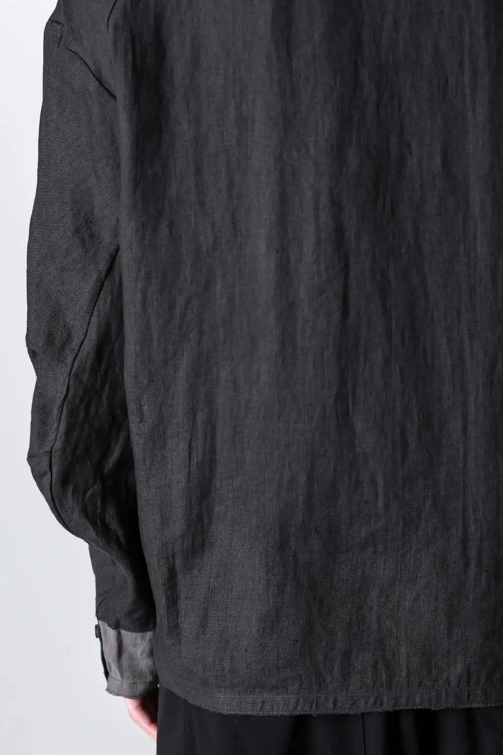 シャツ ルーズフィット ヘンプ Charcoal