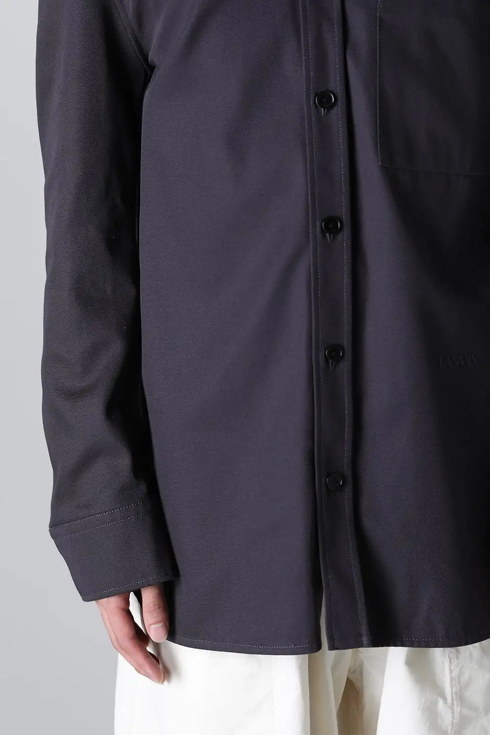 Twisted Cocoon Overshirt