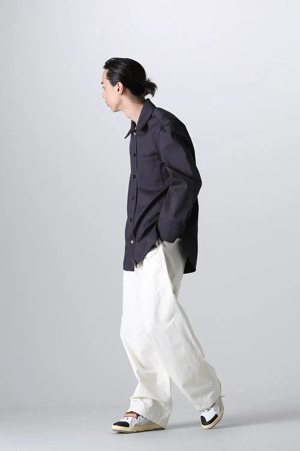 Twisted Cocoon Overshirt