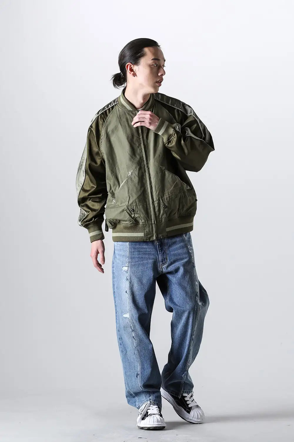 Nothing Reversible Souvenir Jacket Khaki/Black