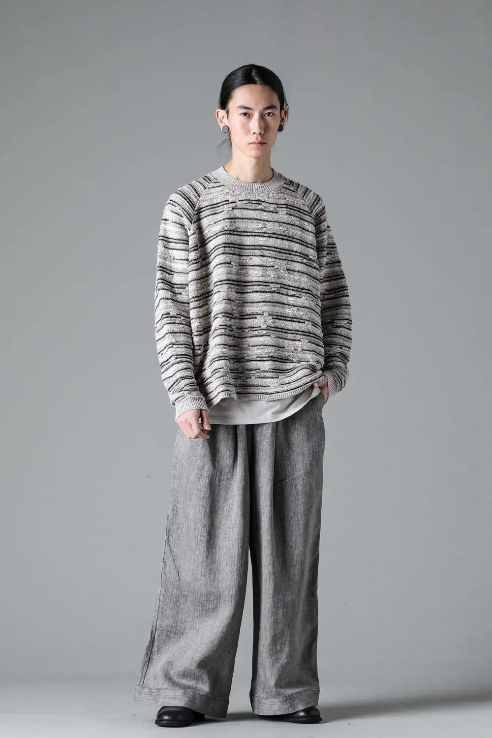 KNIT#64 Linen Cotton Yarn Beige