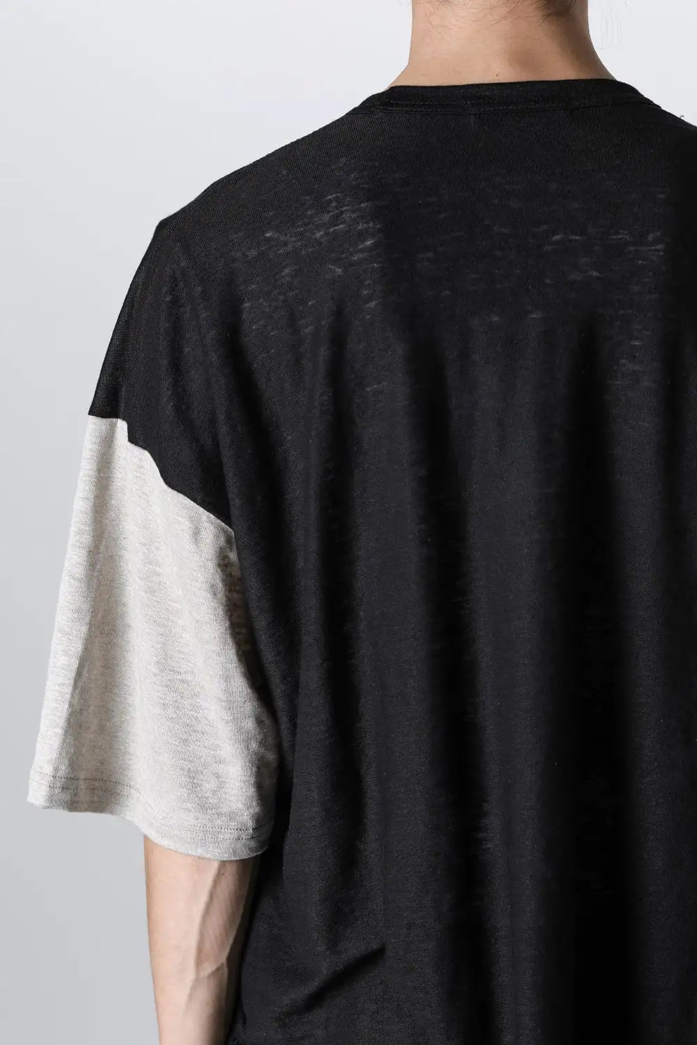 Layered Short Sleeve Reversible T-shirt