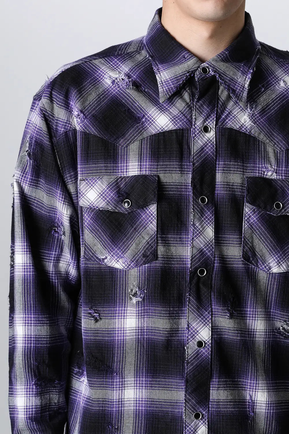 Western Shirt Purple