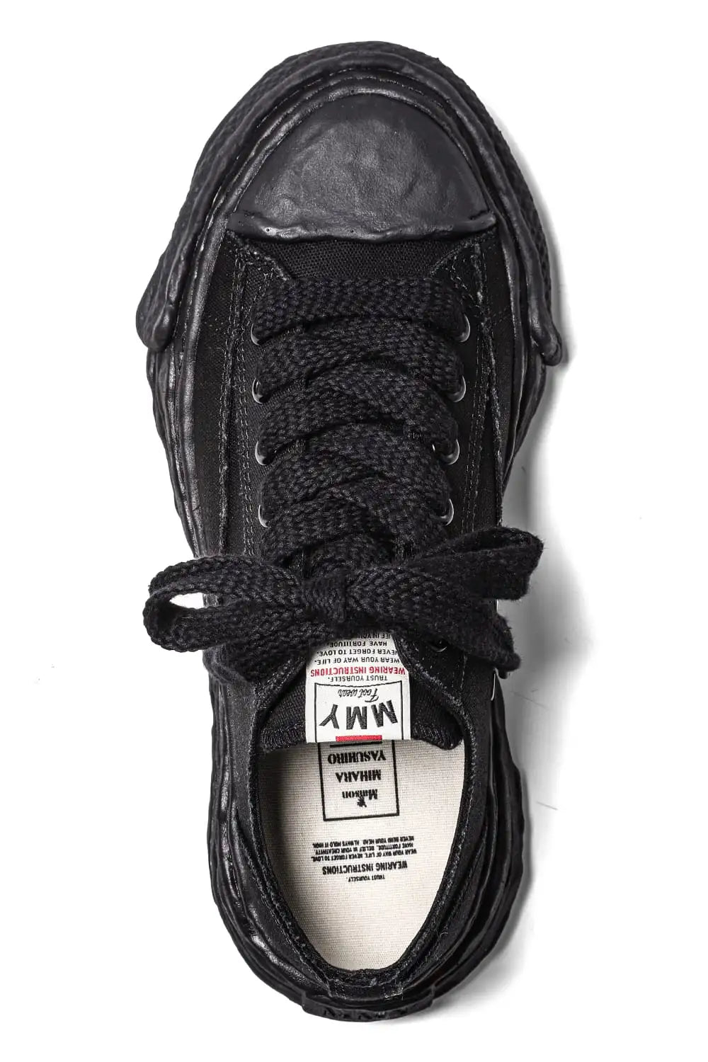 PETERSON 23 Canvas Low Cut Sneakers Black/Black