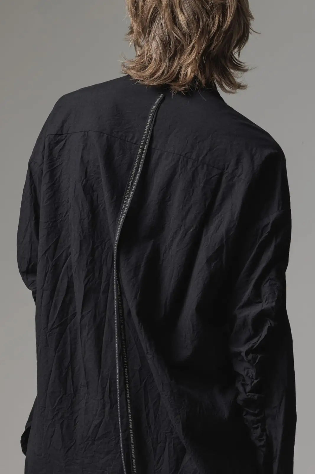 シャツ ノイル シルク コットン グログラン