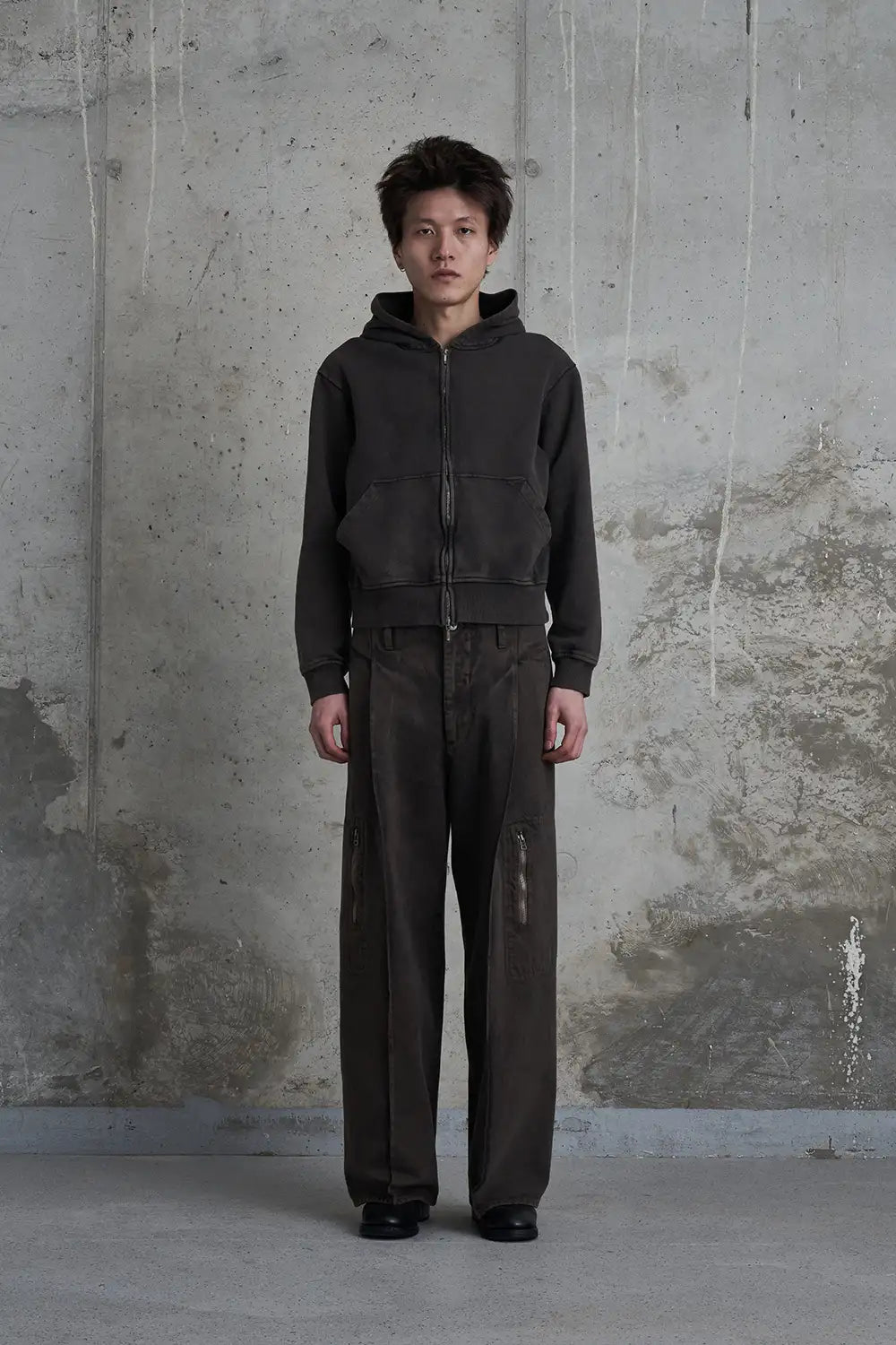 Shabby Full Zipped Hoodie