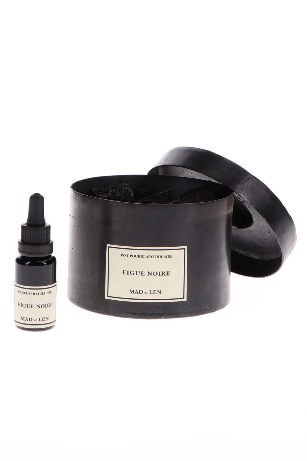 FIGUE NOIR - Petit size Pot Pourri Lava Rock