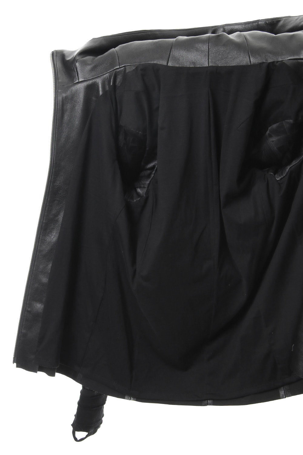 Hooded jacket  Stretch deer leather