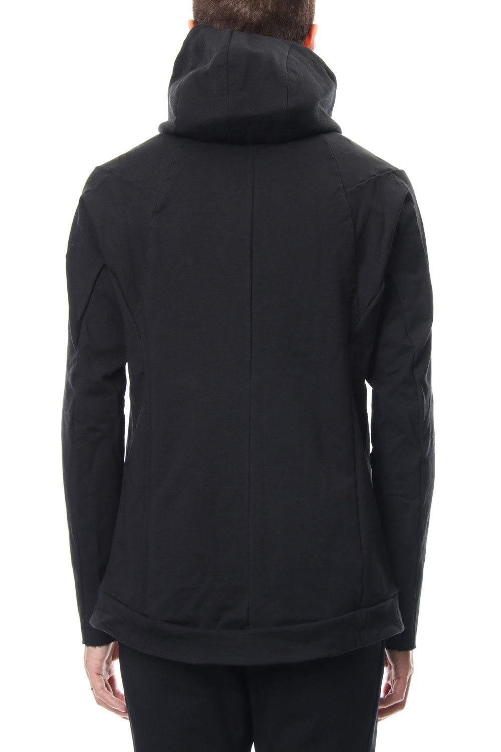 Hooded parka Cotton Stretch Jersey