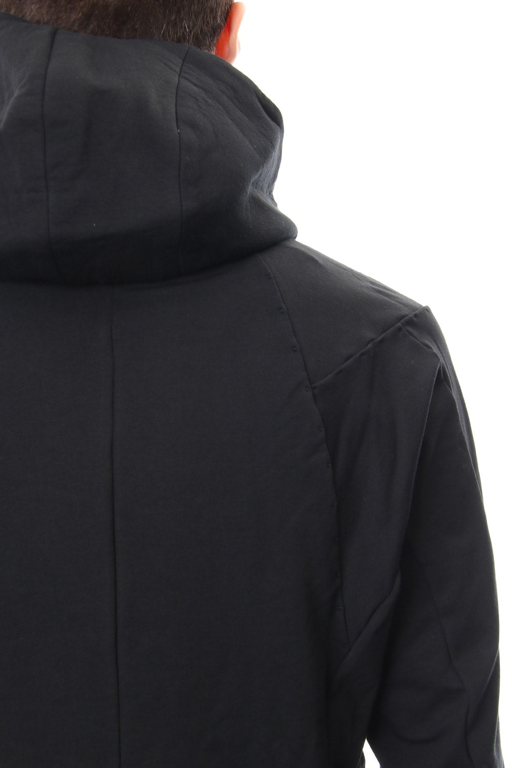 Hooded parka Cotton Stretch Jersey