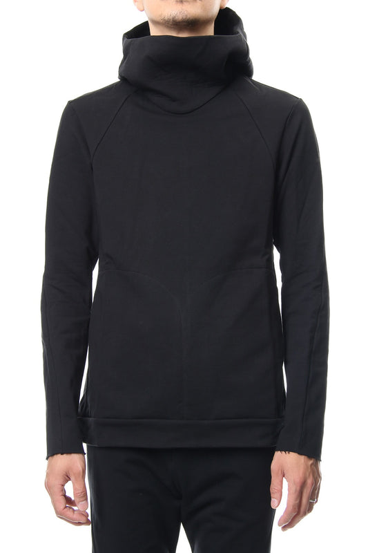 Hooded parka Cotton Stretch Jersey