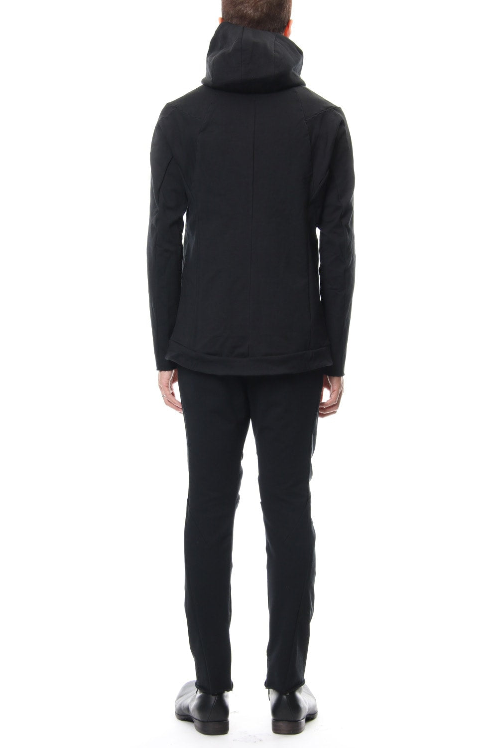 Hooded parka Cotton Stretch Jersey