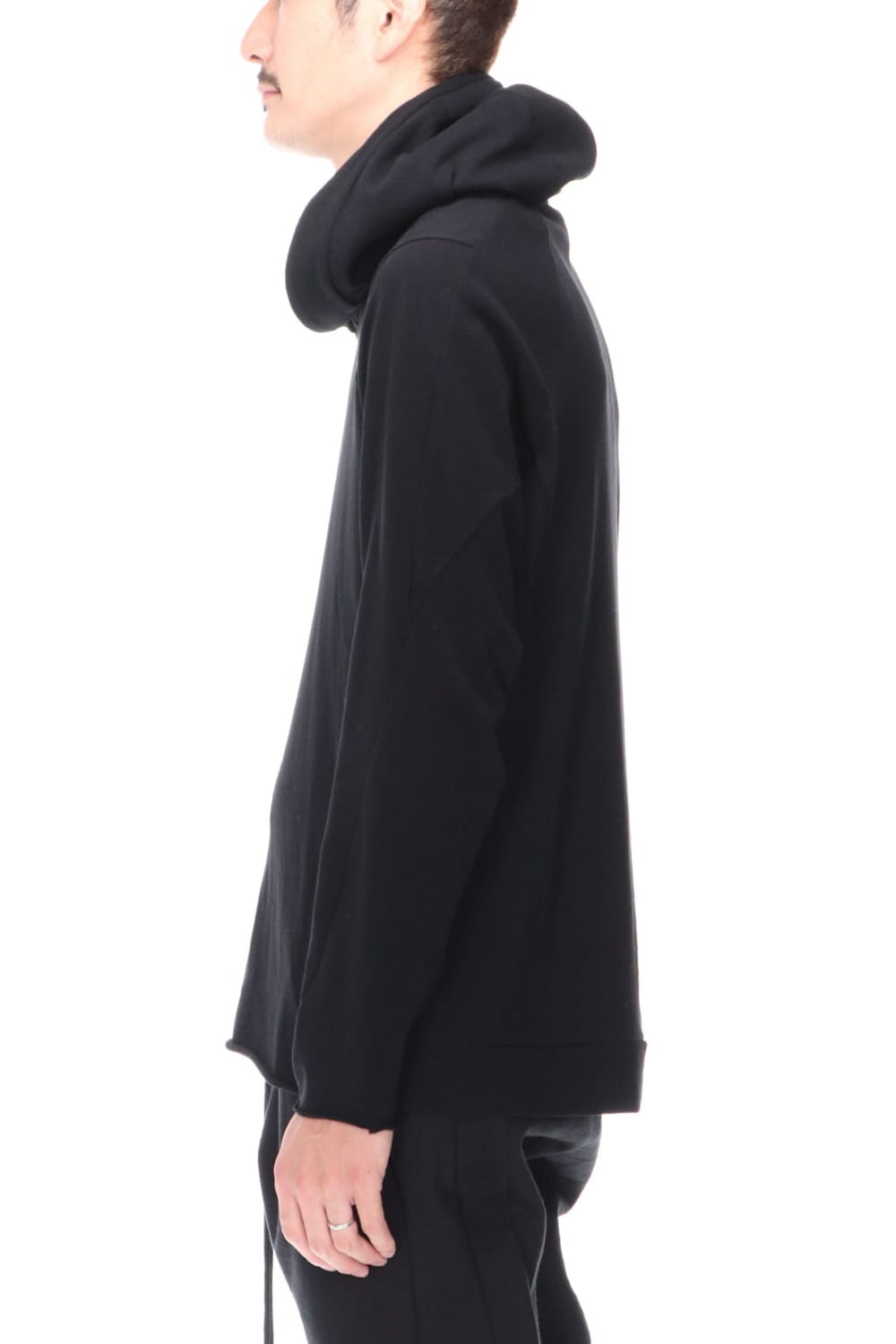 Hoodie medium jersey Black