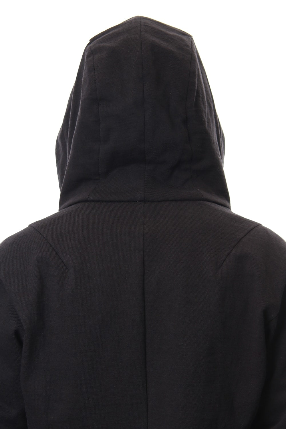 Hooded Jacket Cotton Jersey - Charcoal