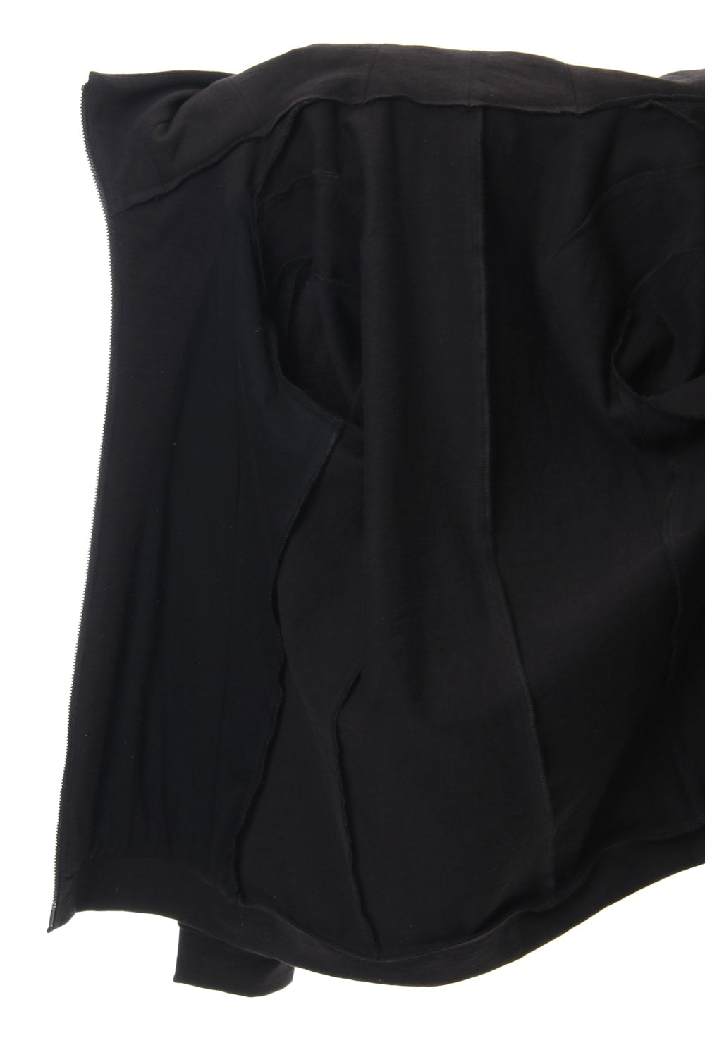 Hooded Jacket Cotton Jersey - Charcoal