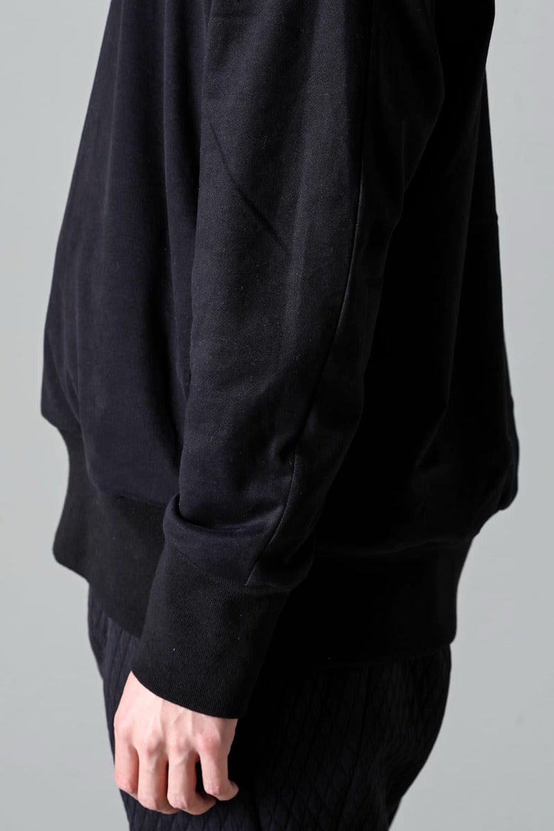 Hooded pullover cotton jersey  Used Black