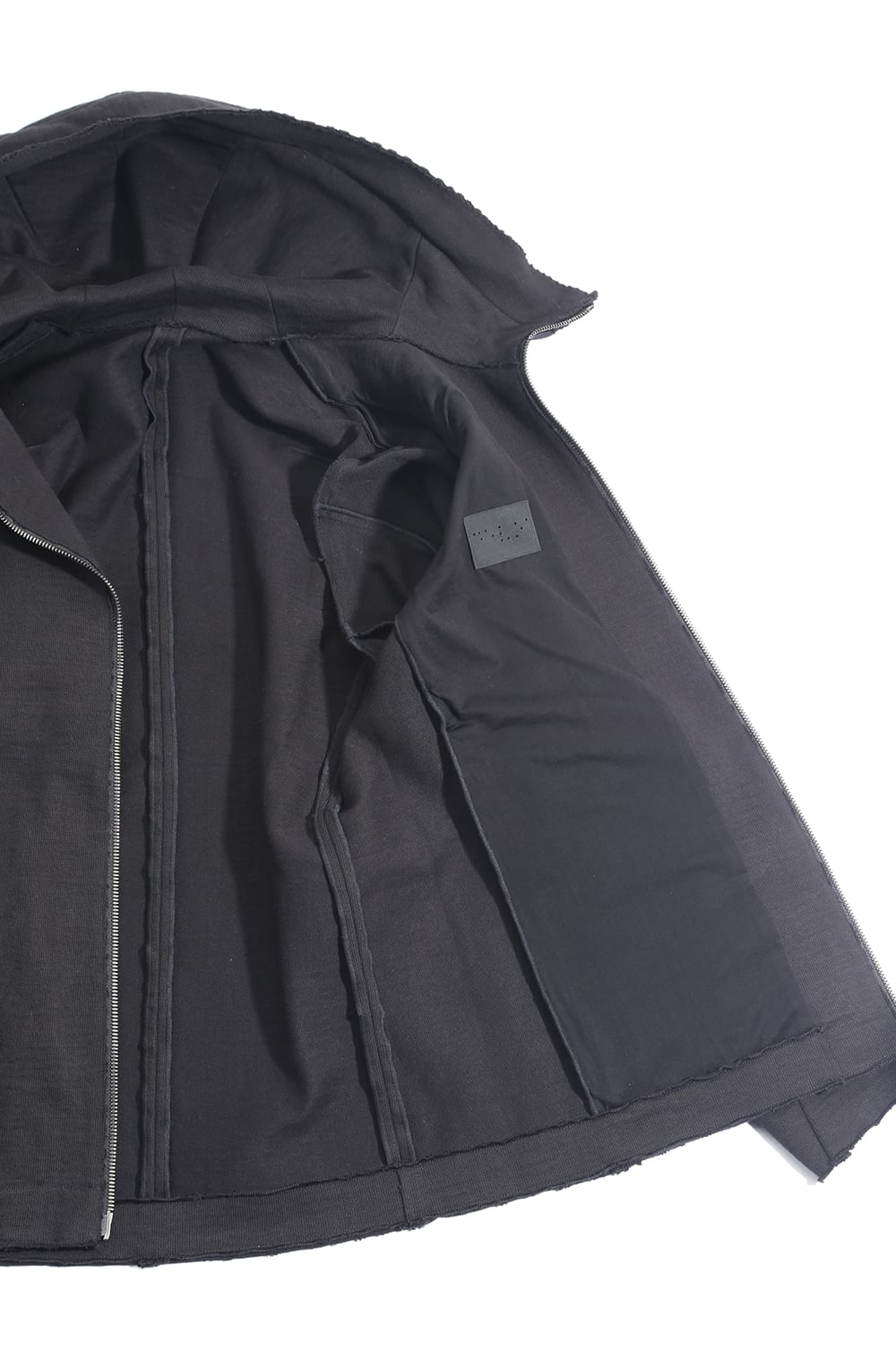 Hooded jacket Heavy jersey