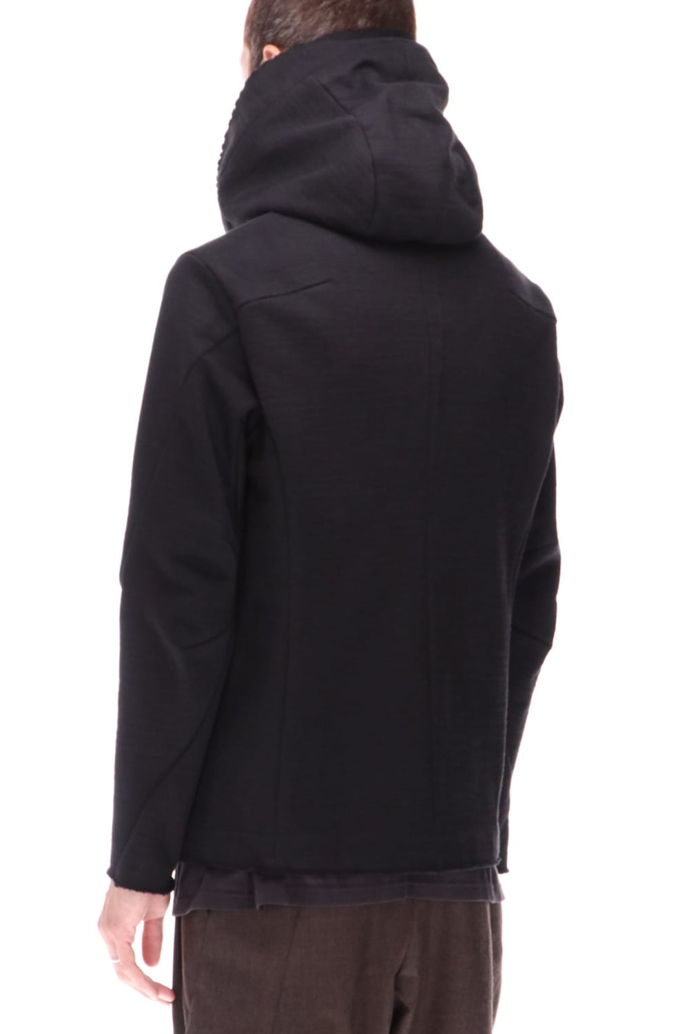 Hooded jacket Heavy jersey