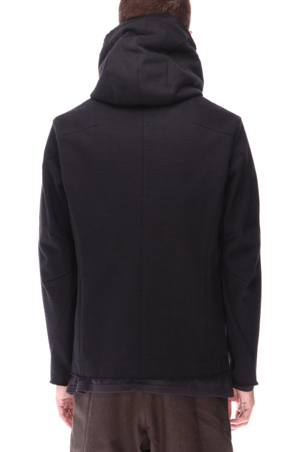 Hooded jacket Heavy jersey