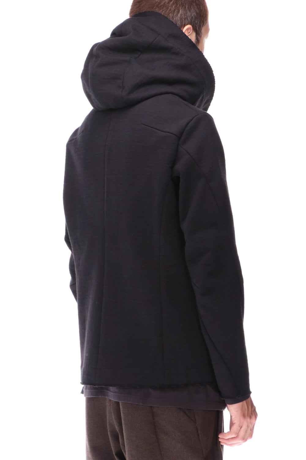Hooded jacket Heavy jersey