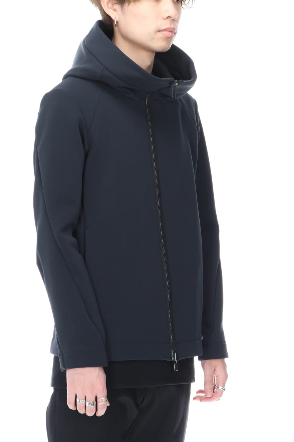 FASCINATE Limited Schoeller Cork Shell 4way Stretch Hood Jacket