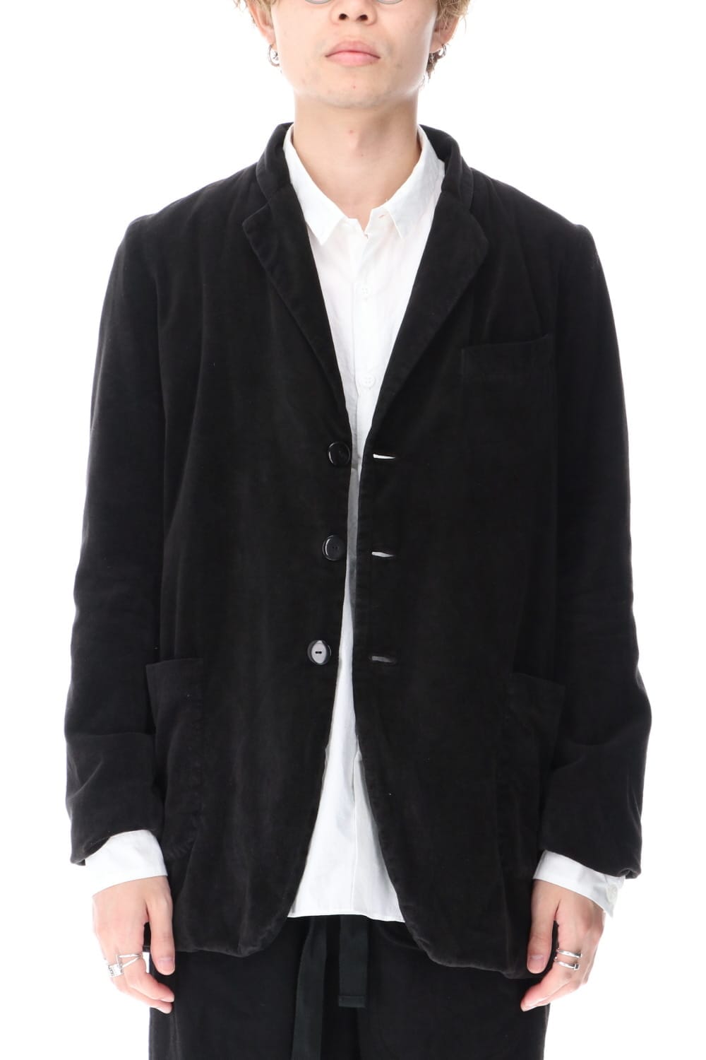 Cotton Velor 3-B Jacket