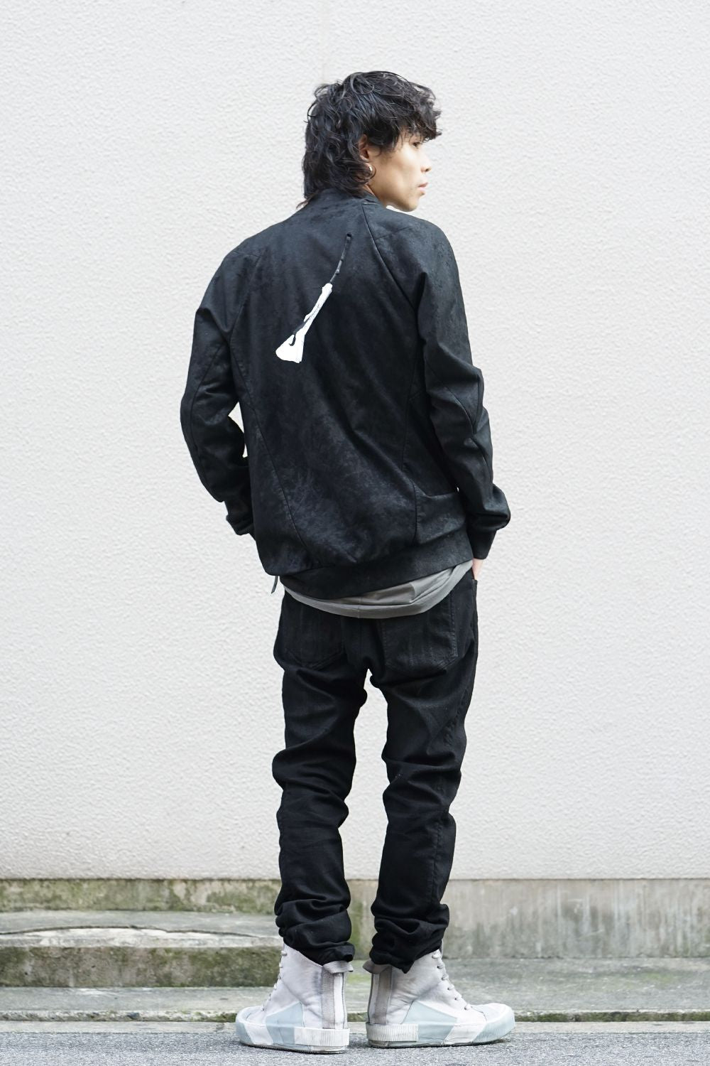 Waxed Coating Track Jacket