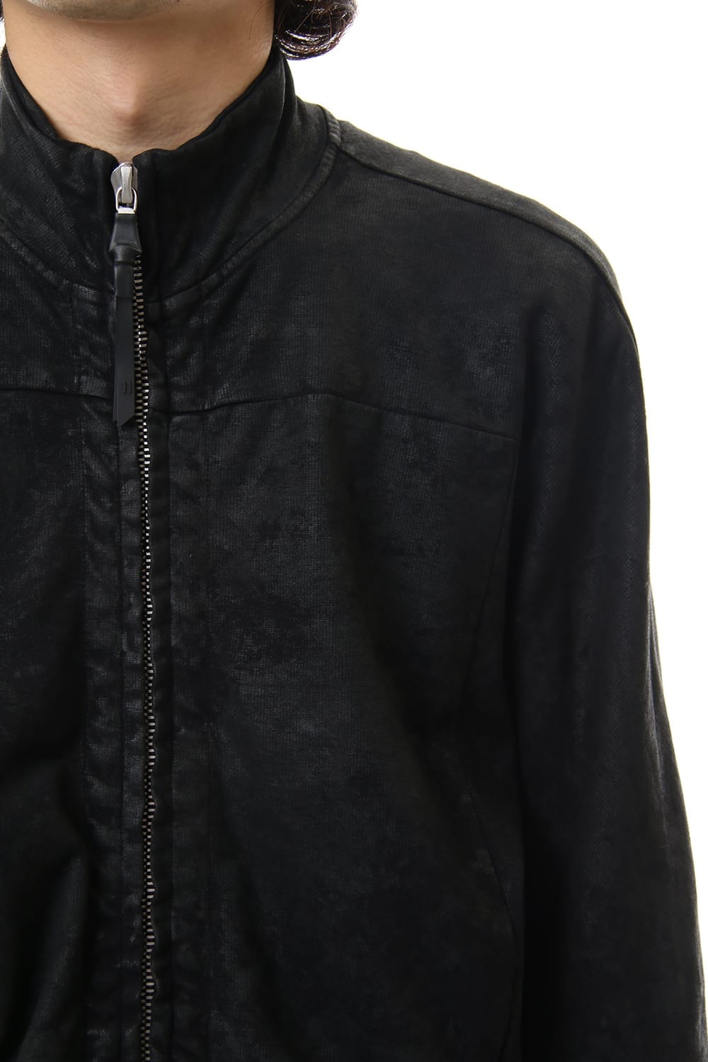 Waxed Coating Track Jacket