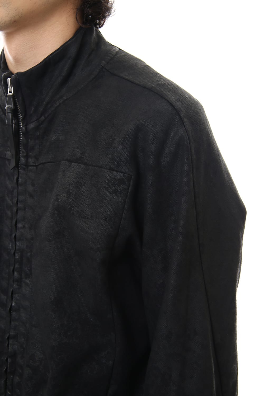 Waxed Coating Track Jacket