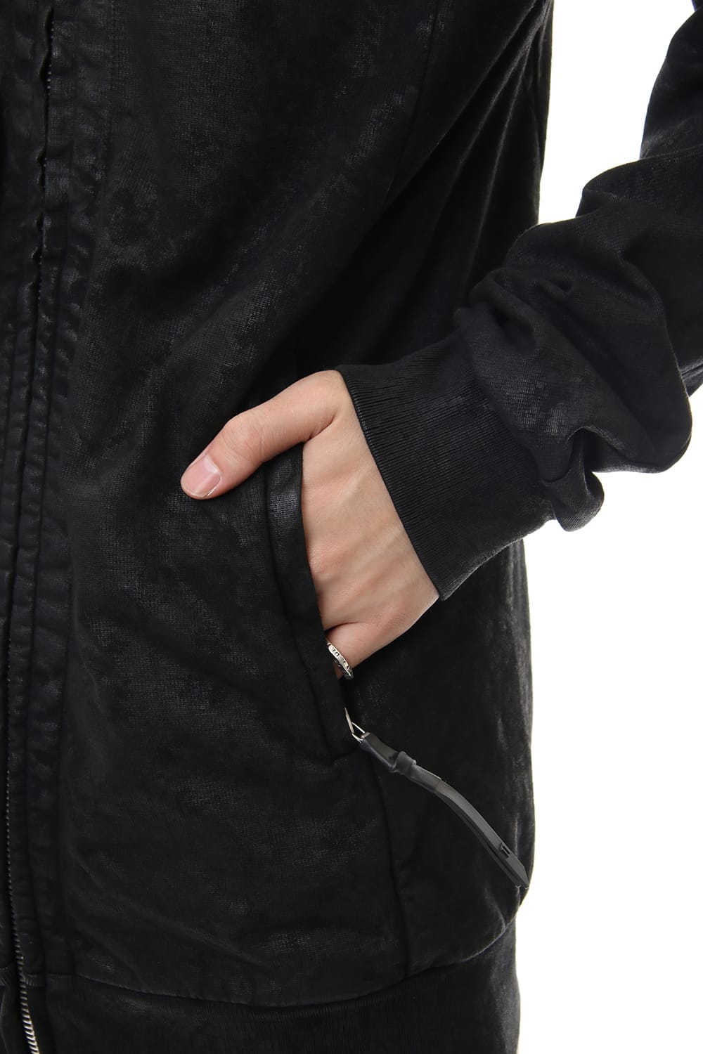 Waxed Coating Track Jacket