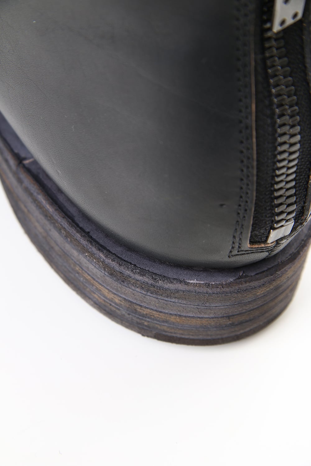 Guidi Calf Back Zip Ankle Boots