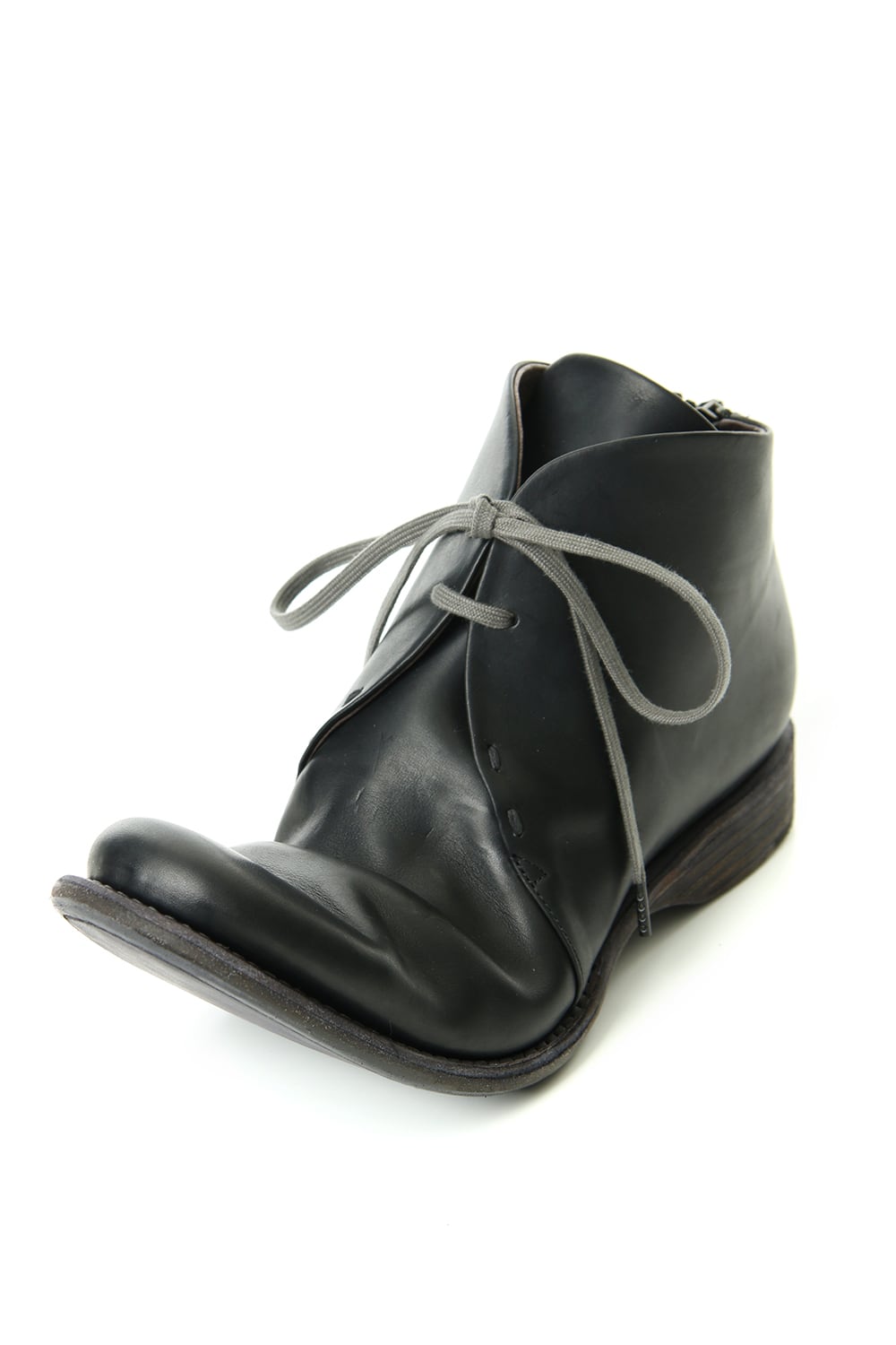 Guidi Calf Back Zip Ankle Boots