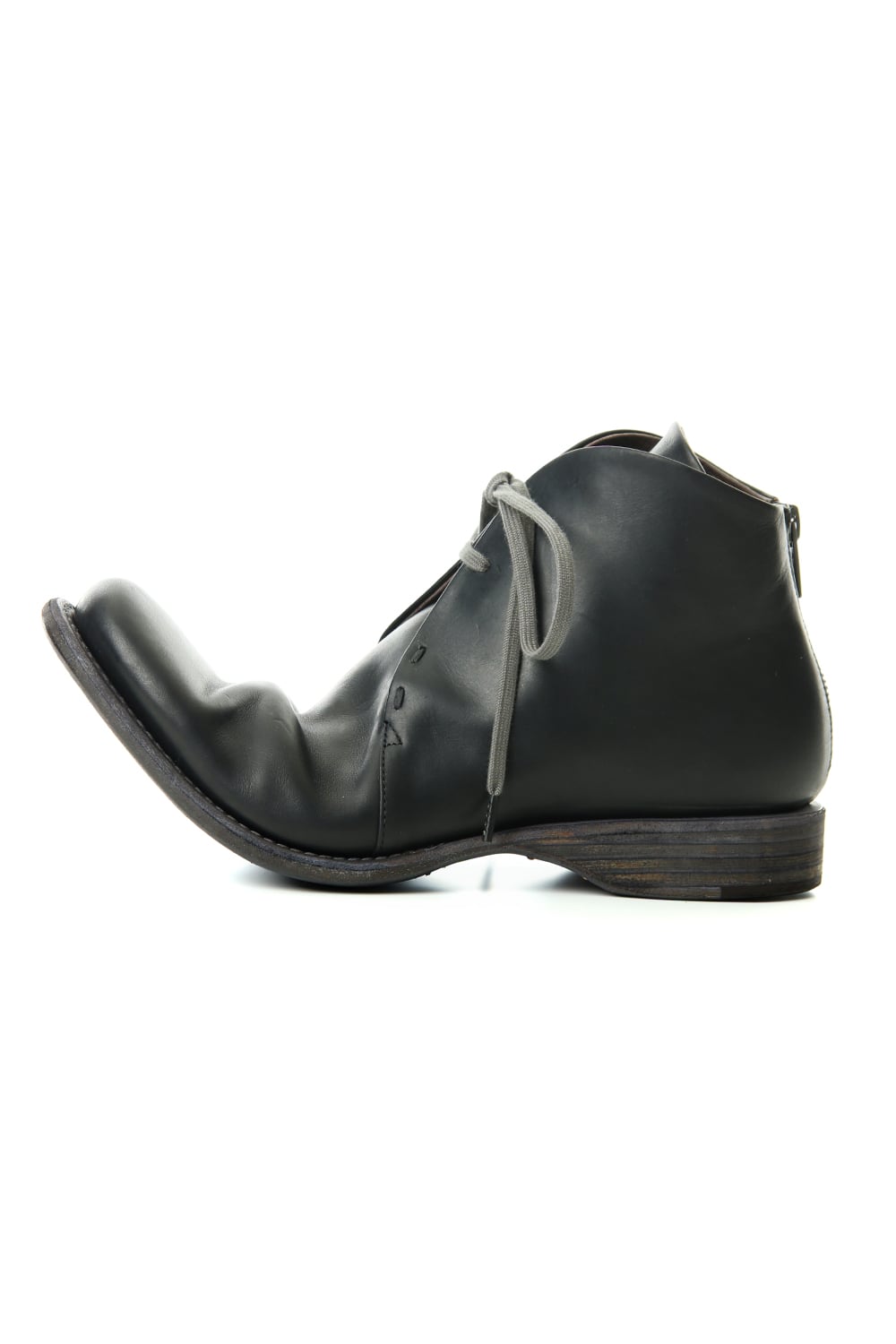 Guidi Calf Back Zip Ankle Boots