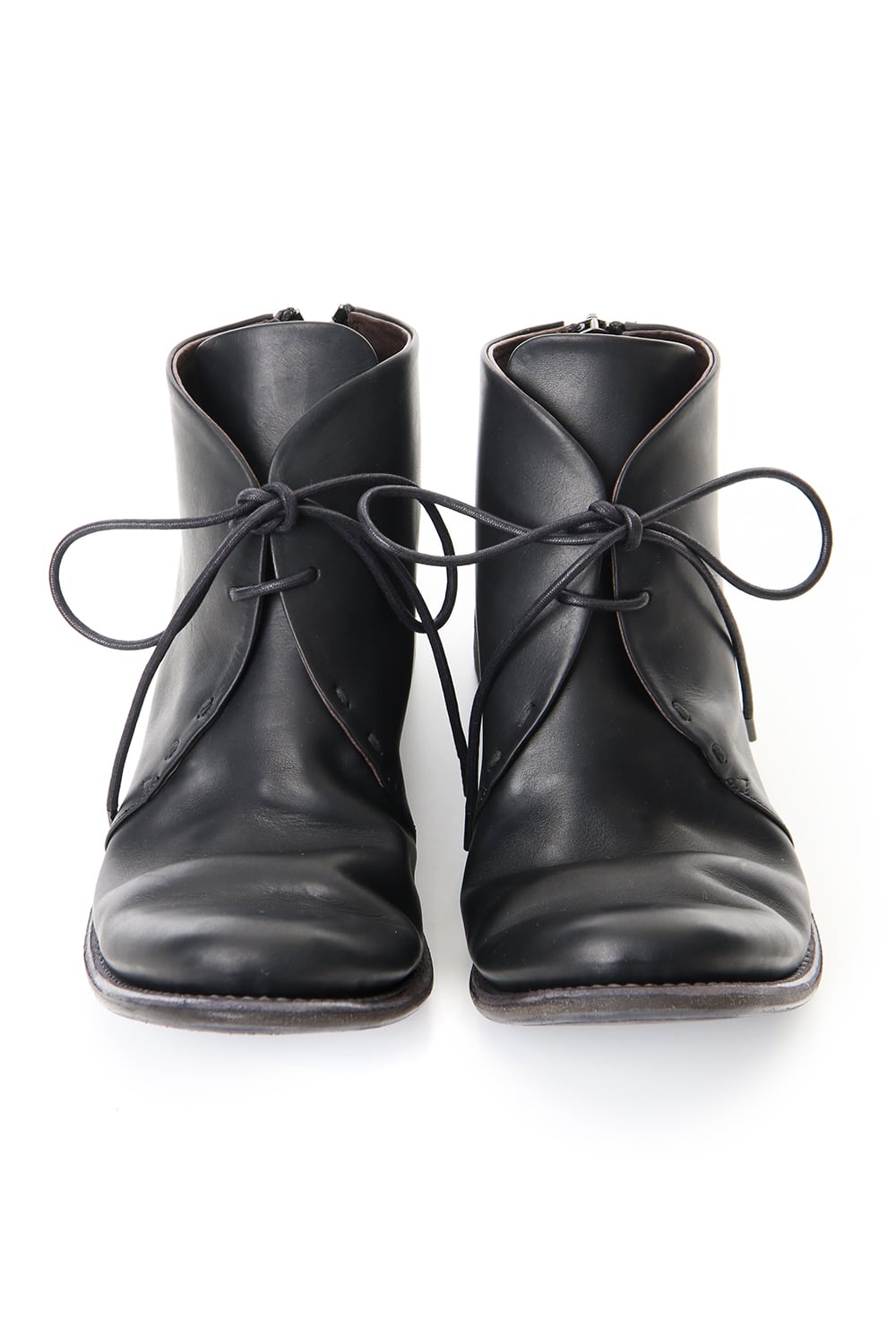 Guidi Calf Back Zip Ankle Boots