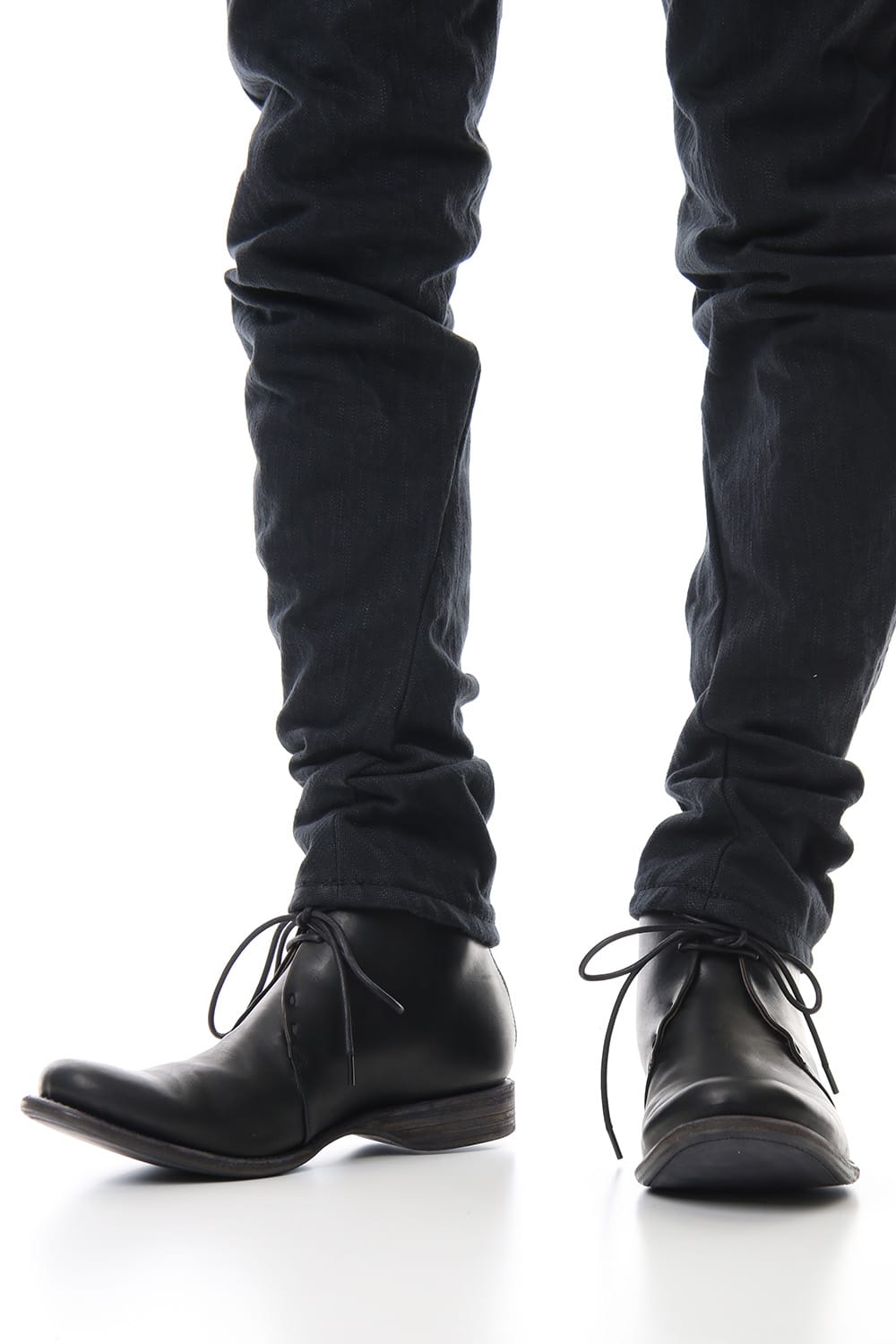 Guidi Calf Back Zip Ankle Boots