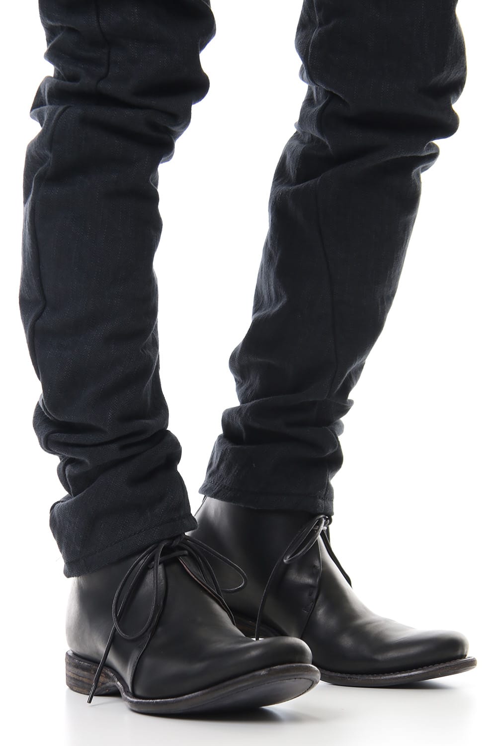 Guidi Calf Back Zip Ankle Boots